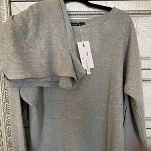 ⭐️BRAND NEW ⭐️ womens comfy gray sweats set ! size large